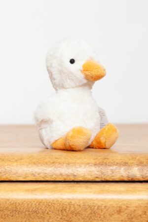 Jellycat White Diddy Duckling (nwt - tagged)