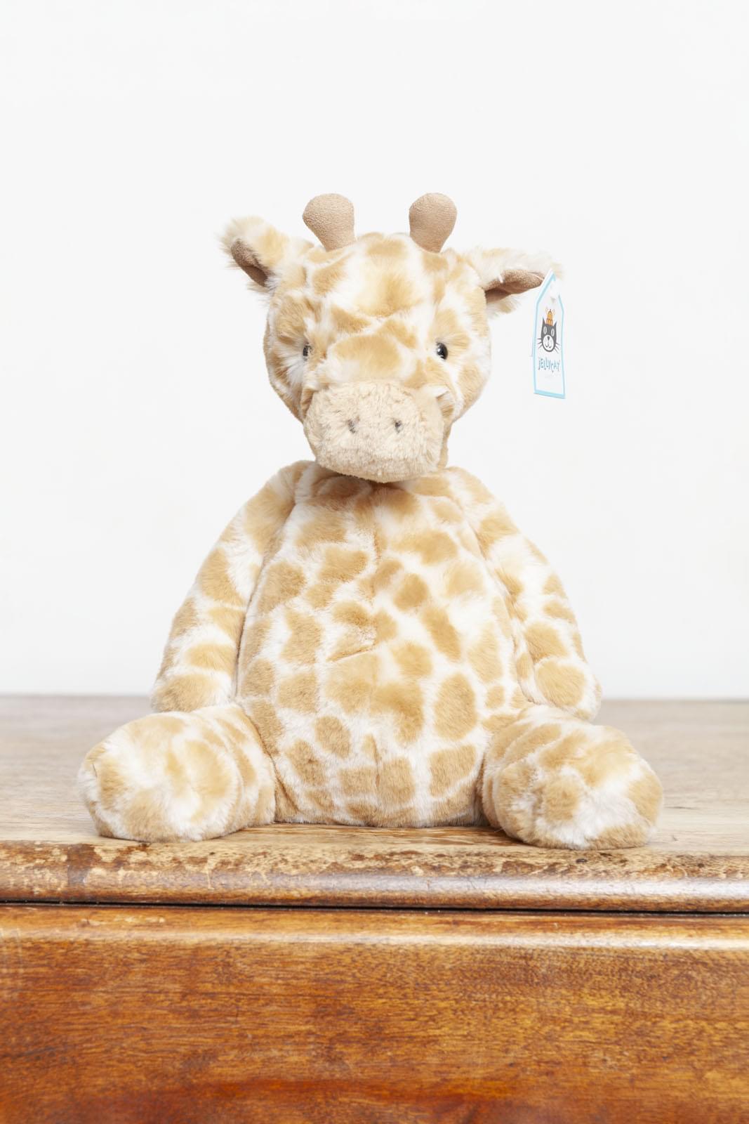 Jellycat Riff Ruff Jellycat Medium Puffles Giraffe – Ms Rudolph's