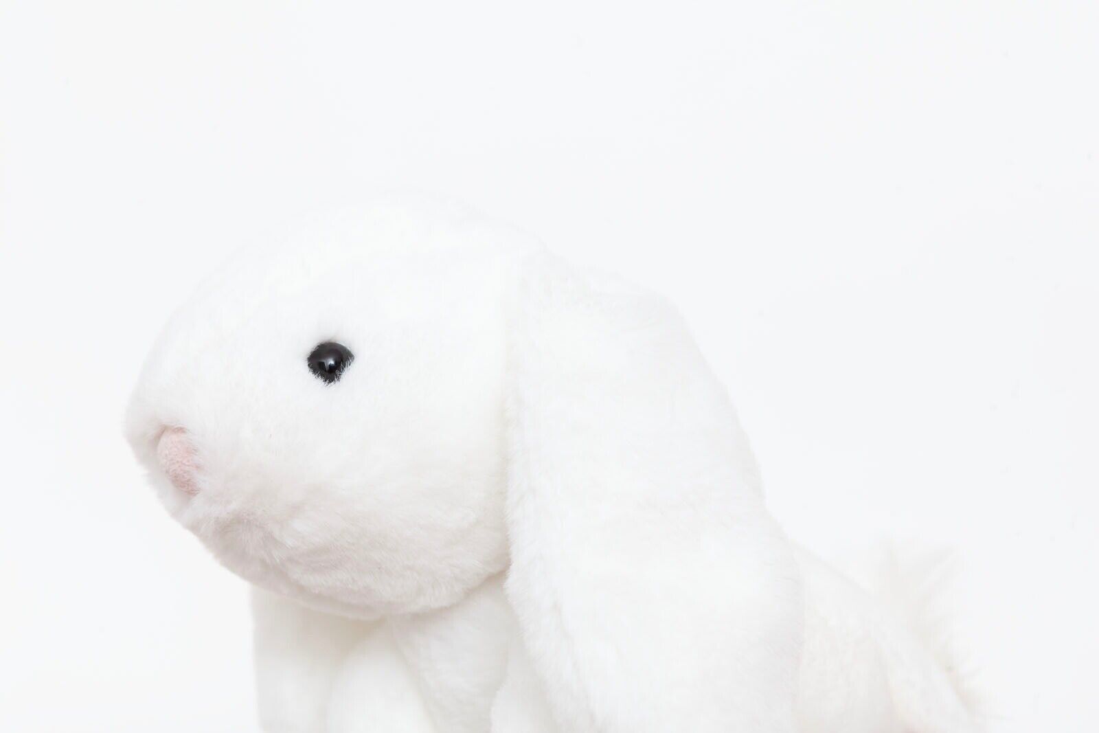 White Smudge Rabbit Jellycat Small White Smudge Bunny Rabbit White Company Exclusive (nwt ...