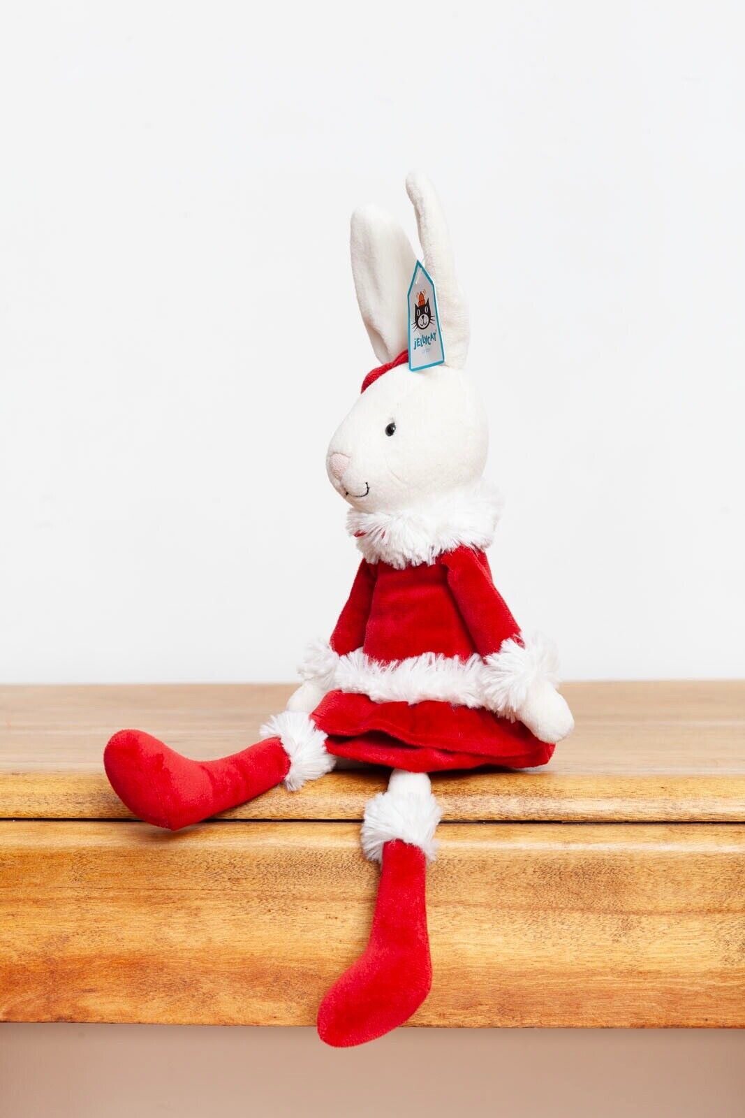 Jellycat Large Christmas Bitsy Bunny Rabbit (nwt – tagged) – Ms Rudolph's